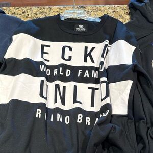 Ecko Unltd Black and White Sweatshirt
